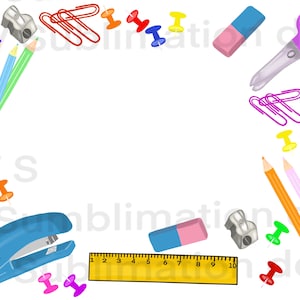 Stationary design - PNG FILE