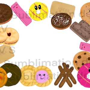 Biscuit tin design -PNG