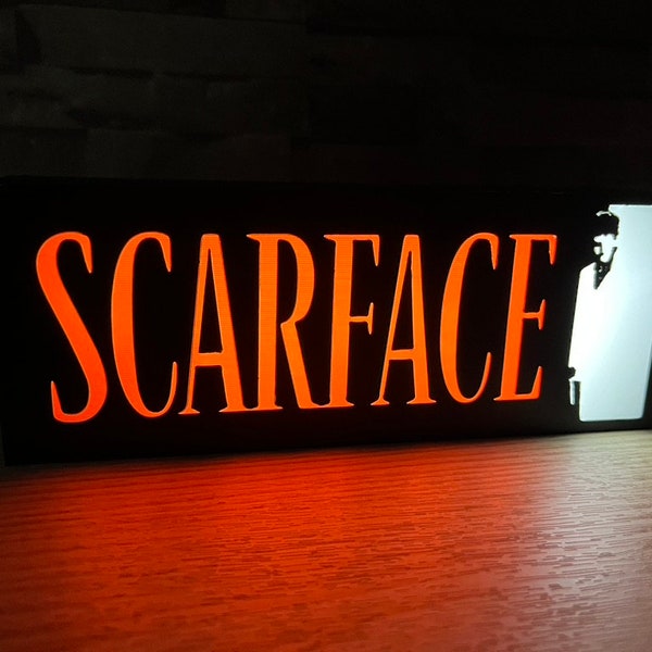 Lampe LED du film Scarface