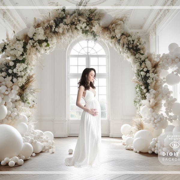 Wedding Arch Backdrop | Digital Download | Wedding & Maternity Backdrops, Photoshop Overlays, Backgrounds for photography