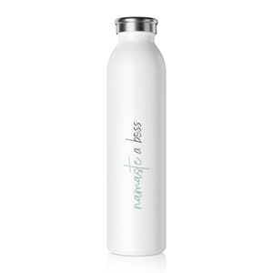 Namaste Yoga - Slim Water Bottle