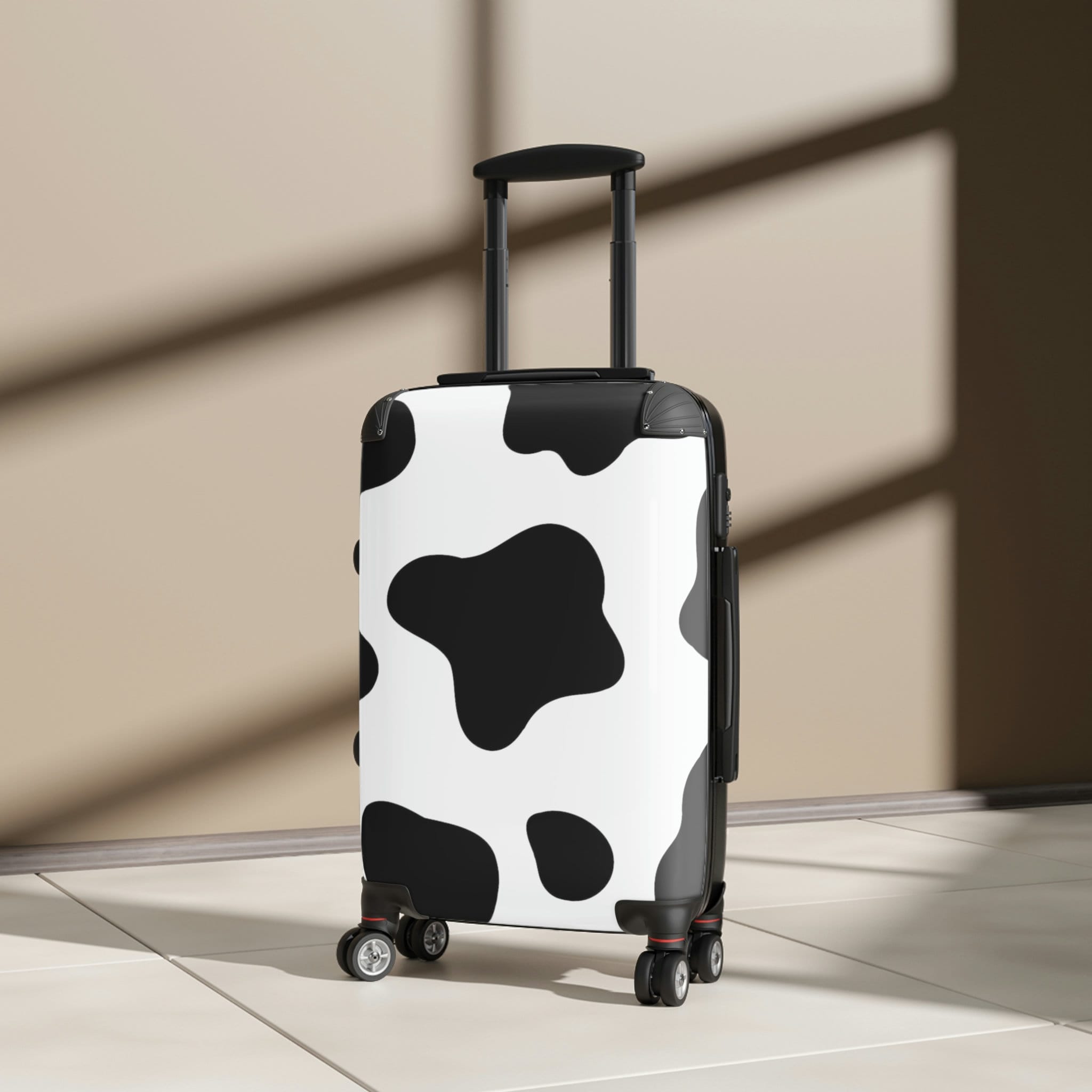 Cow Protector Cow Pattern Suitcase Cow Print Luggage Cover, Cow Luggage Protector ...