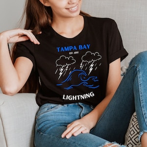 Tampa Bay Lightning Shirt, Lightning shirt, Shirt for Hockey Fan, Hockey tshirt, Tampa, Hockey dad, TBL Shirt, Hockey Tee, FL Hockey, NHL
