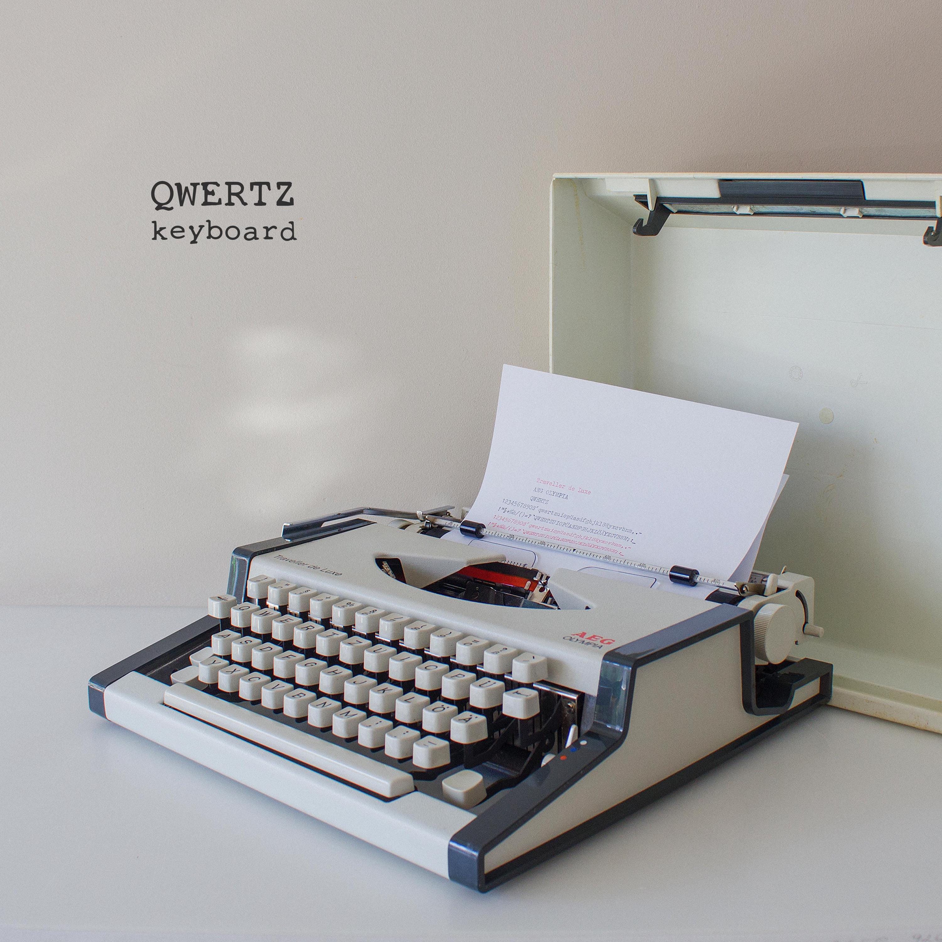 Olympia Typewriter Traveller De Luxe - Etsy