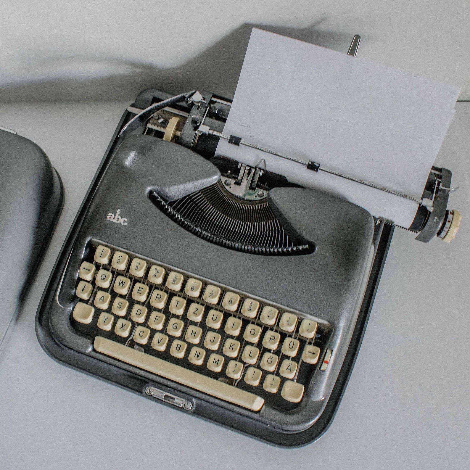 1960 ABC Portable Typewriters, Working Typewriter, Manual Vintage ...