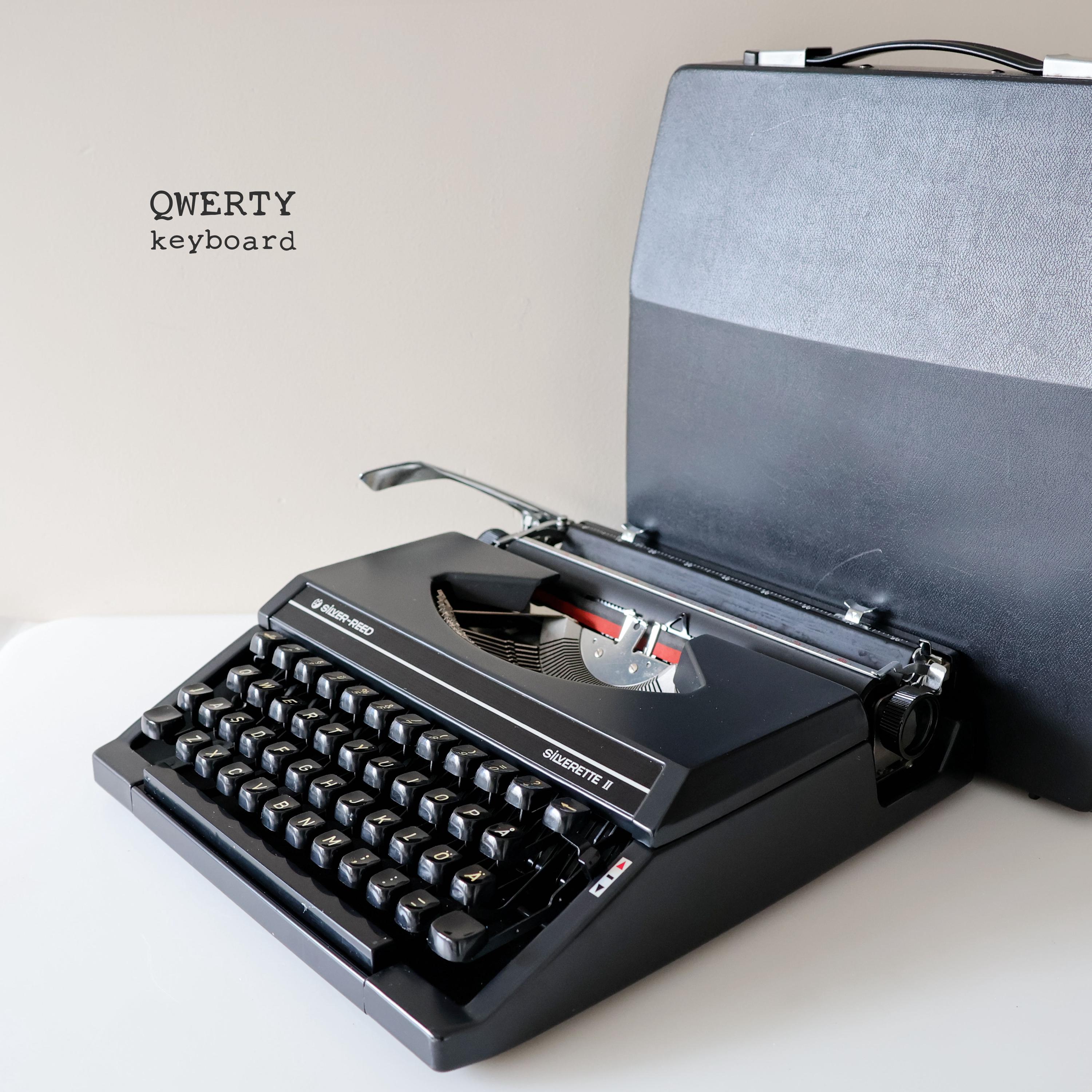 Silver Seiko Typewriter - Etsy