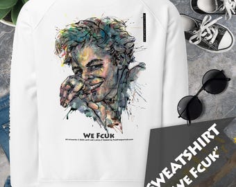 Graphic Sweatshirt “We Fcuk” – Premium Wearable Art, Minimalist Aesthetic Streetwear Tee, No Fuss Instant Contemporary Art Experience