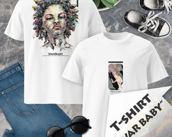 Graphic T-Shirt “WAR BABY” – Premium Wearable Art, Minimalist Aesthetic Streetwear Tee, No Fuss Instant Contemporary Art Experience