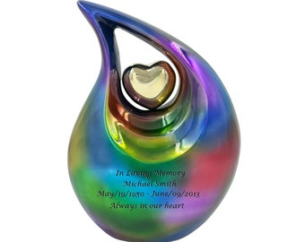 Gepersonaliseerde Galaxy crematie-urn – Decoratieve gedenkurn voor begrafenis