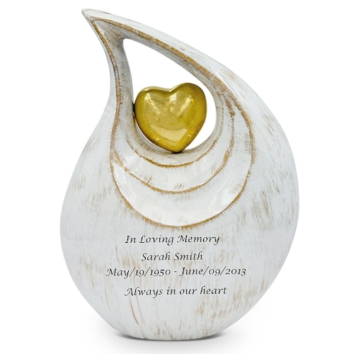 Grave Stick Marker Plaque Slate Heart Ornament Loving Memories If Tears - View #6