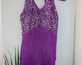 Sequined flapper/dancing costume  (shorts not skirt bottom). Approximate Small.