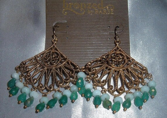 Bronzed by Barse Dangle large Dangle earrings New… - image 3