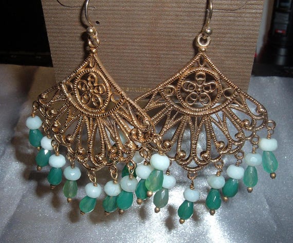 Bronzed by Barse Dangle large Dangle earrings New… - image 5