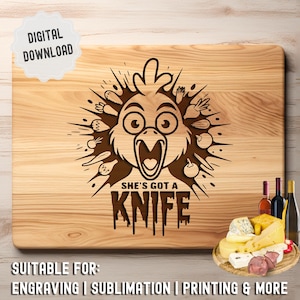 Funny Cutting Board Svg, Kitchen Decor, Funny Sarcastic Laser Engraving File, Mom Gift, Friends Gathering Cutting Boards, Glowforge