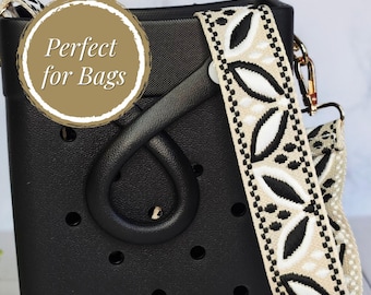 Embroidered Crossbody Strap Replacement Adjustable Bag Women Purse Accessory Wide Shoulder Phone Case Hands Free Nylon Camera