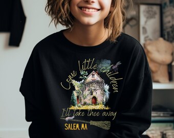 Magical Witch Sweatshirt, Hocus Pocus Shirt, Sanderson Sisters, Spooky Halloween Shirt, 90s movies merch, Black Flame Candle, Basic Witch