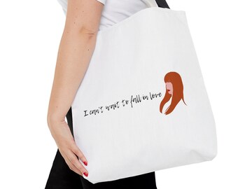 PRACTICAL MAGIC TOTE Bag, I Can't Wait to Fall in Love, Double Sided Sally Owens, Gillian Owens, Basic Witch, Witchy Woman, Halloween, Salem