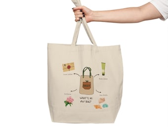 Practical Magic Tote, Sally Owens Shopping Bag, 90s Movie Themed Canvas Bag, Witchy Woman Bag, Natural Canvas Grocery Bag, Gifts for Her