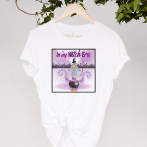 Witch Era Taylor Tee, Eras Tour Shirt, Swiftie Eras Tour Outfit, Music Lover Gift, Cute Fall Halloween Shirt, Taylor Swiftie Merch Shirt
