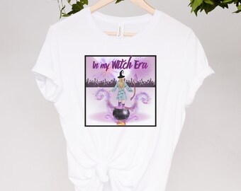 Witch Era Taylor Tee, Eras Tour Shirt, Swiftie Eras Tour Outfit, Music Lover Gift, Cute Fall Halloween Shirt, Taylor Swiftie Merch Shirt