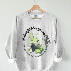 Midnight Margaritas Shirt, Practical Magic Sweatshirt, Cute Witch Witchcraft Halloween Shirt, Owens Sisters Sally Gilly Alice Hoffman Shirt