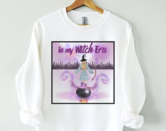 Witch Era Sweatshirt, Taylor Eras Tour Shirt, Swiftie Eras Tour Outfit, Cute Fall Halloween Shirt, Taylor Swiftie Music Lover Merch Shirt