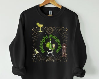 Midnight Margaritas Sweatshirt, Practical Magic Shirt, Owens Sisters Sally Gilly Alice Hoffman Shirt, Cute Witch Witchcraft Halloween Shirt