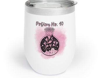 Practical Magic Wine Tumbler, Magic Lessons Wine Tumbler, TENTH POTION To-Go Cup, Witch Brew Tumbler, Witchy Wine Cup, Love Potion Tumbler
