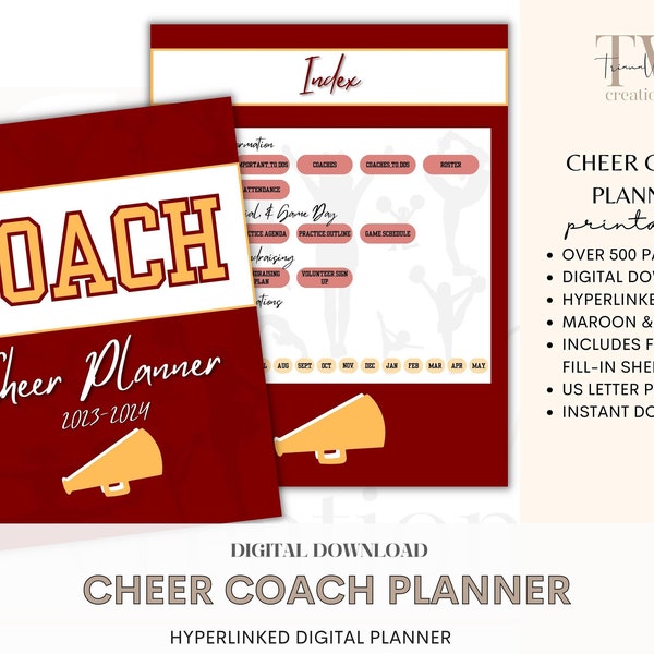 Cheerleading Practice Agenda Etsy