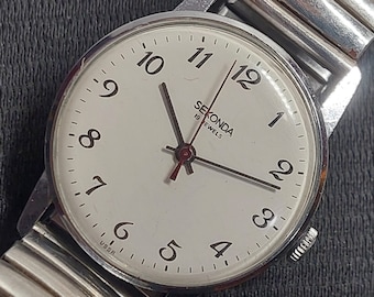 Watch. Vintage Sekonda Mechanical Watch, USSR Made