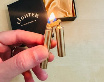 Copper Lighter, Kerosene Lighter, Vintage Lighter
