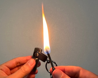 Match, Kerosene Lighter 10000 Matches Keychain Matchstick Waterproof Lighter