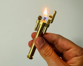 Lighter, Kerosene Brass Lighter, Tobacco Pipe Lighter