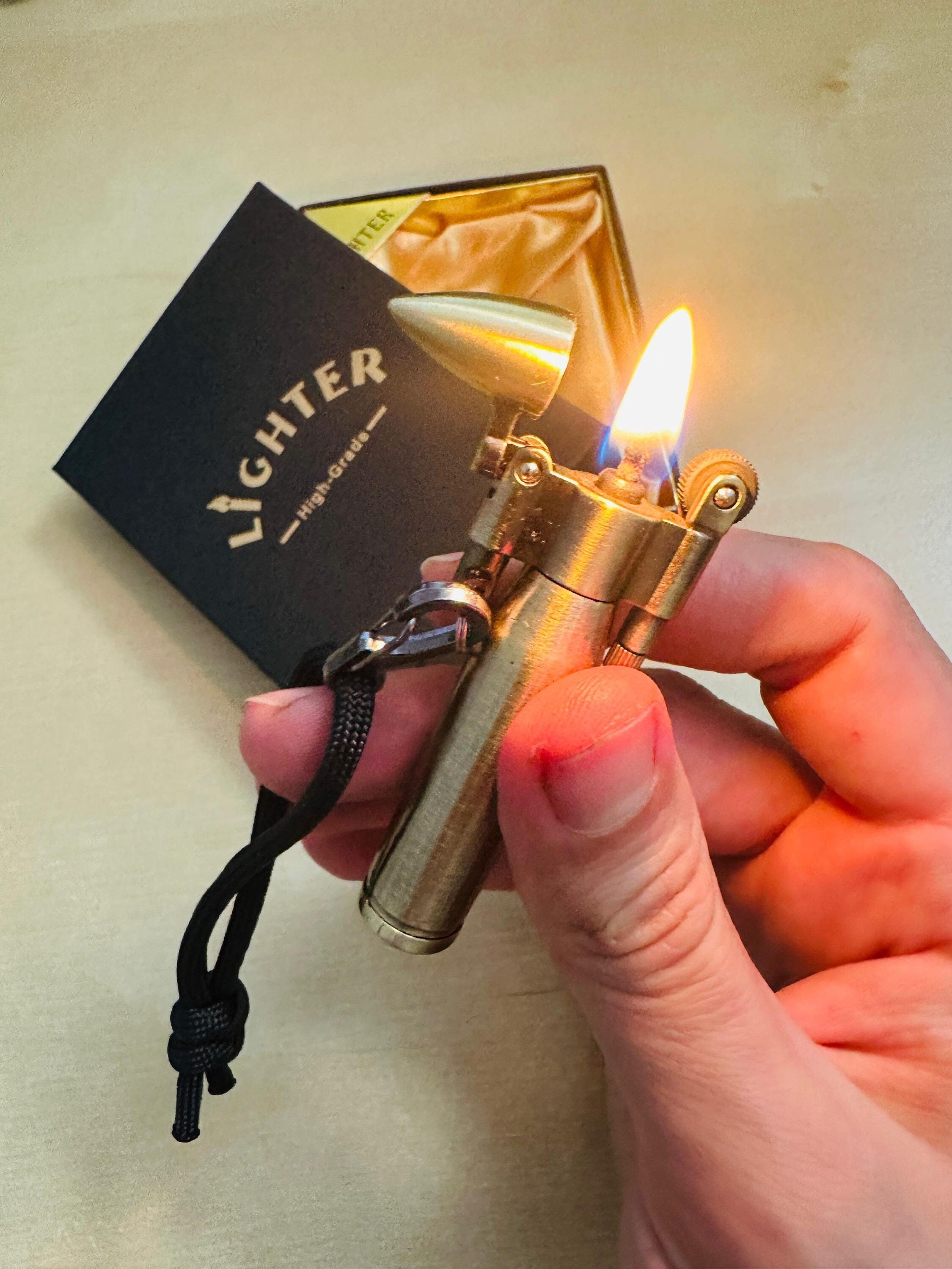Bullet Lighter - EDC Tactical Windproof Lighter for Everyday Carry 