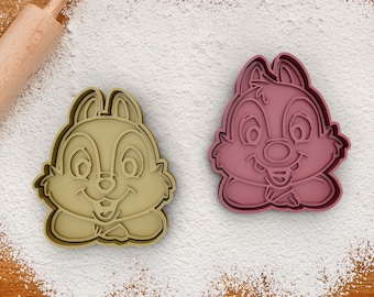 STL digital file download for Chip and Chop / Chip and Dale cookie cutter