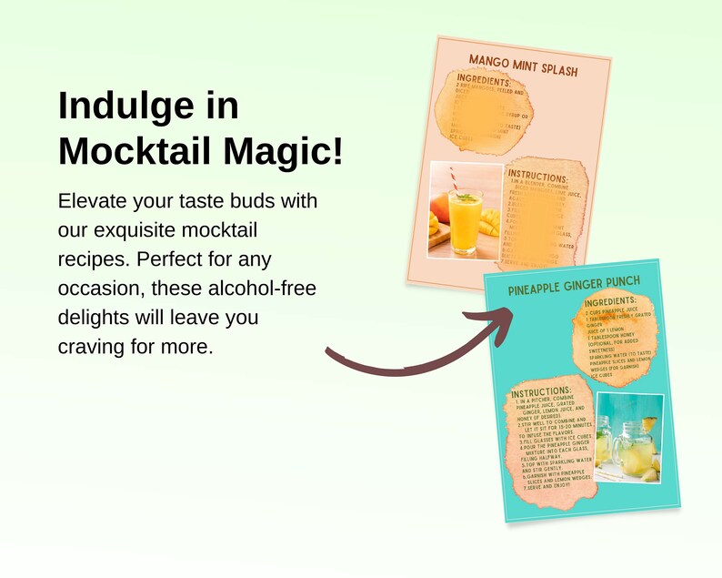 Easy Mocktail Menu.pdf 10 Easy to Make, Delicious & Healthy Summer Mocktail Recipes ...