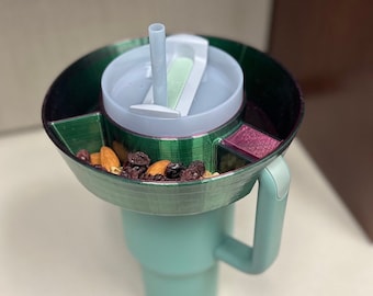 3D Printable STL File for Stanely Quencher H2.O Flowstate 40oz Tumbler 3D Printed Snack Ring