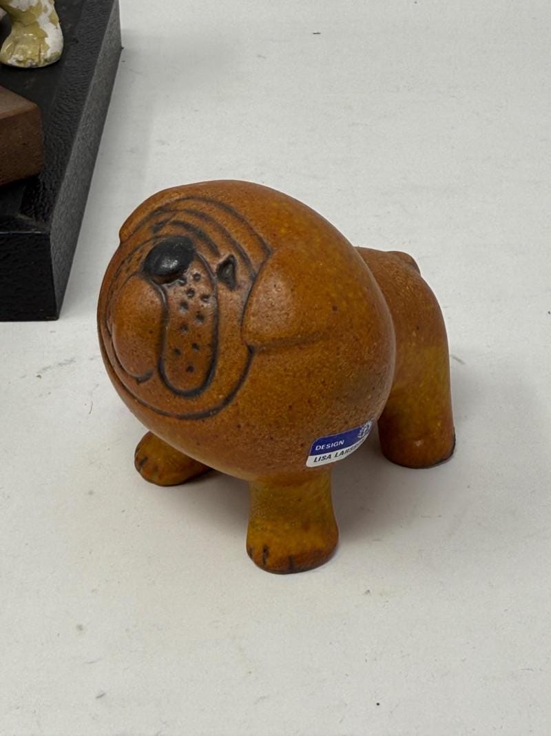 Lisa Larson Bulldog - Etsy