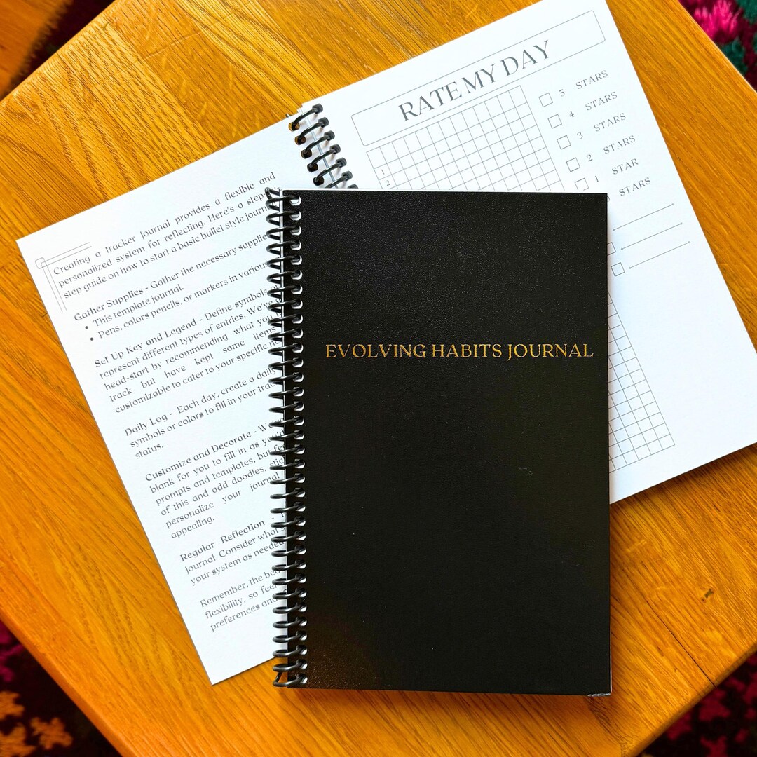 Evolving Habits Journal - 84 Customizable Pages for Mindful Habit ...