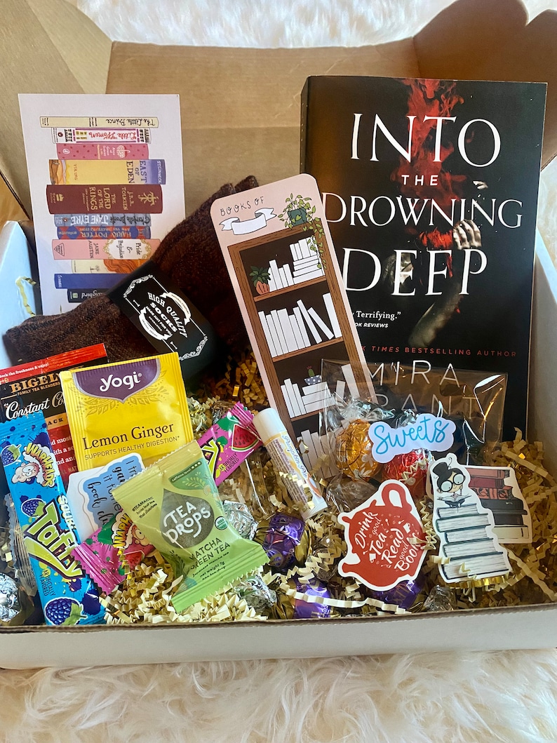 Blind Date With a Book, Mystery Book Box, Treat Yourself, Self Care, Gift Book Box, Mother's Day