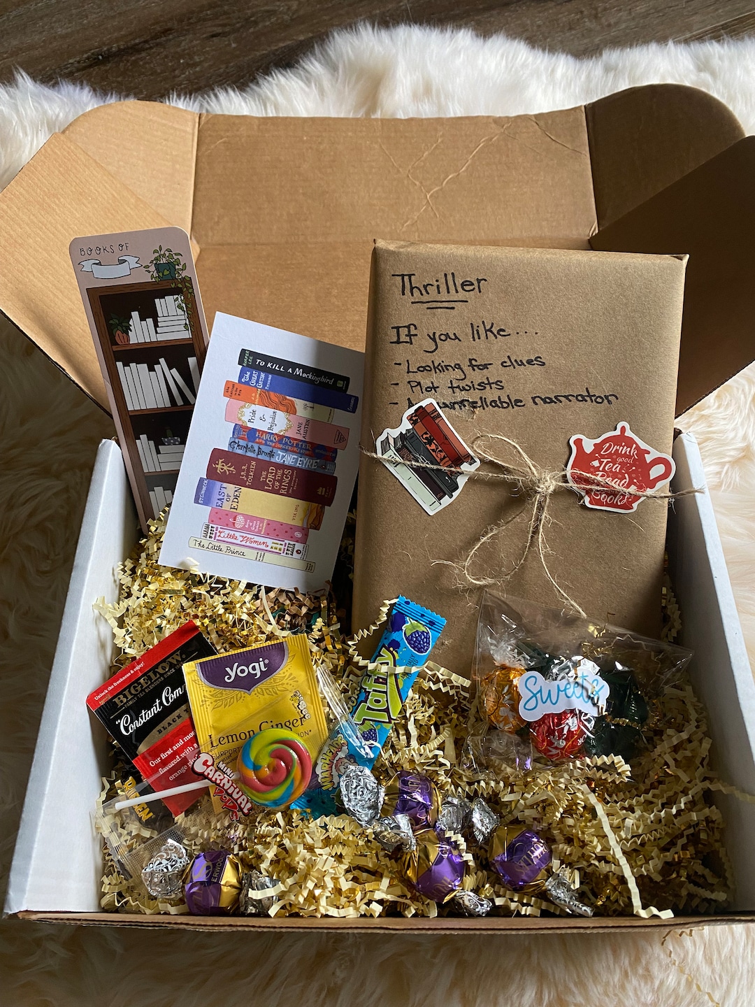 Blind Date With a Book, Mystery Book Box, Treat Yourself,