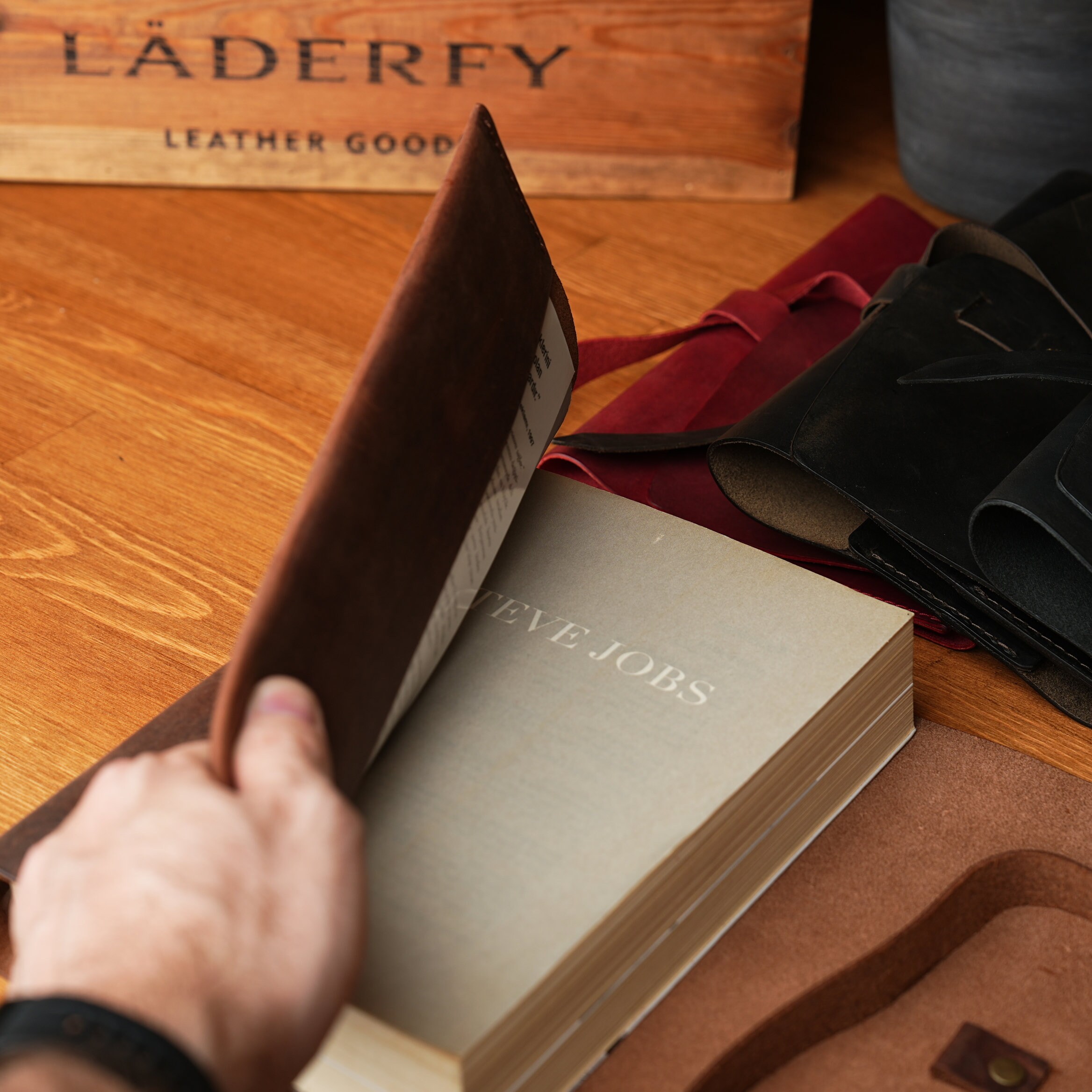 Personalized Leather Book Cover Simple Monogrammed Bible Cover Hot With