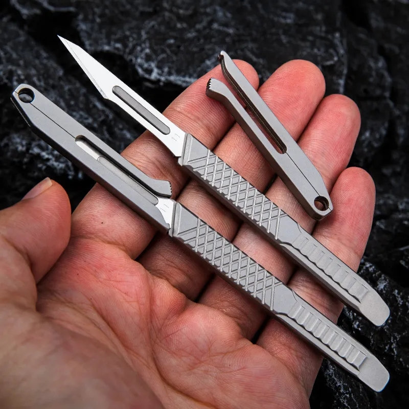 Versatile EDC 11 Blade Scalpel Set for DIY Carving and Etsy