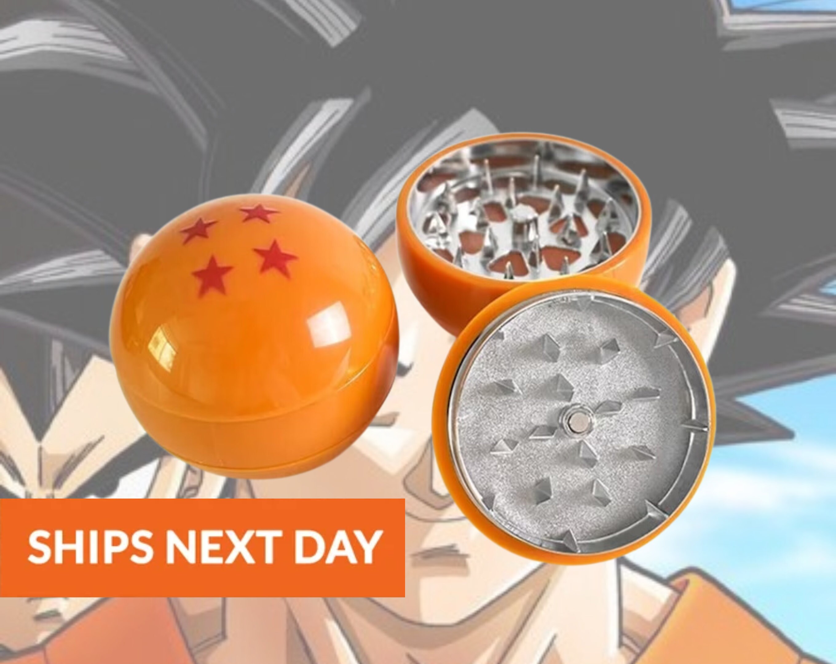 Dragon Ball Grinder Anime: 3pc Grinder Perfect Stoner Gift - Etsy
