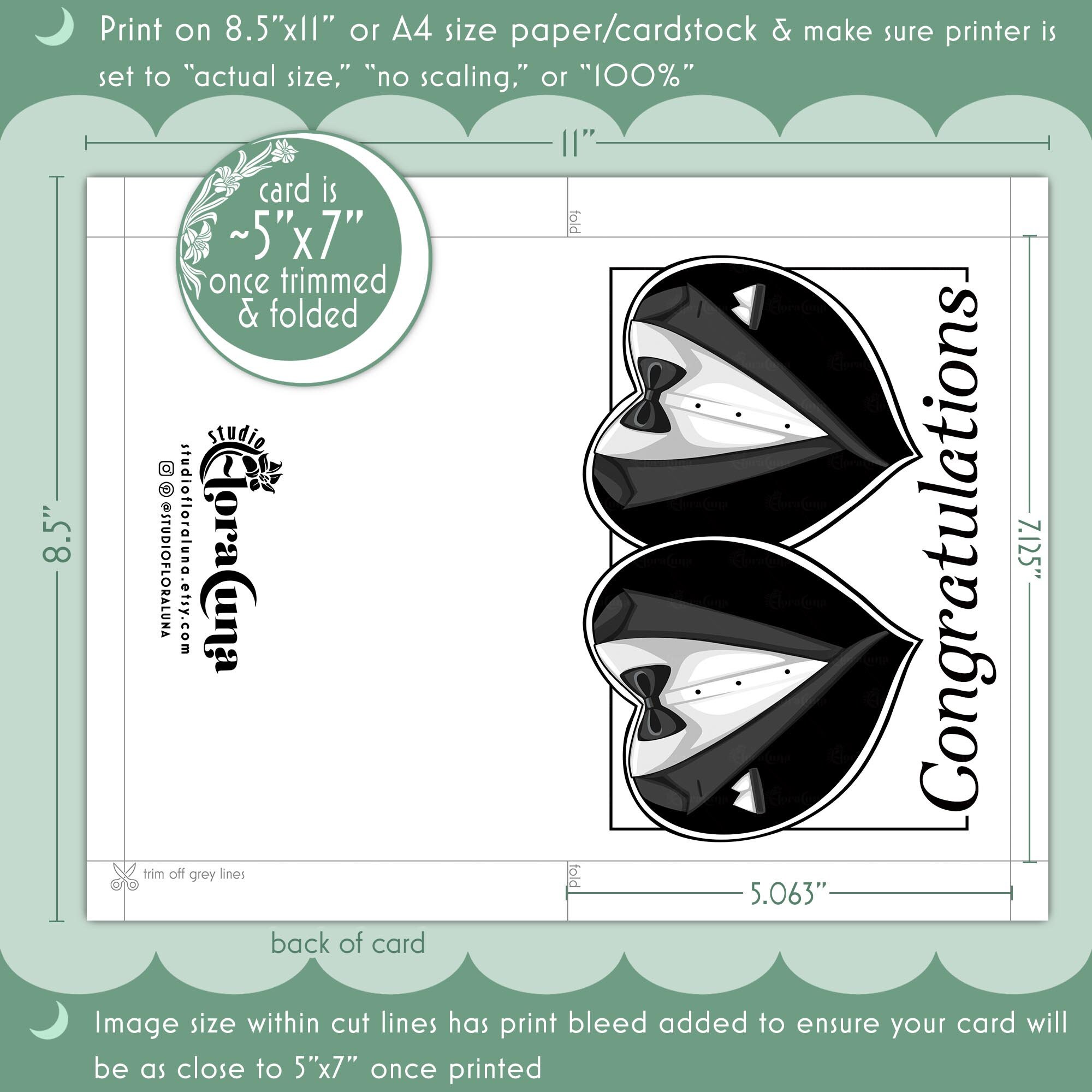Biglietto Di Auguri Per Matrimonio Gay – Old English Co. – Scritta Just Married Con Cuore Arcobaleno, 150x150 Mm