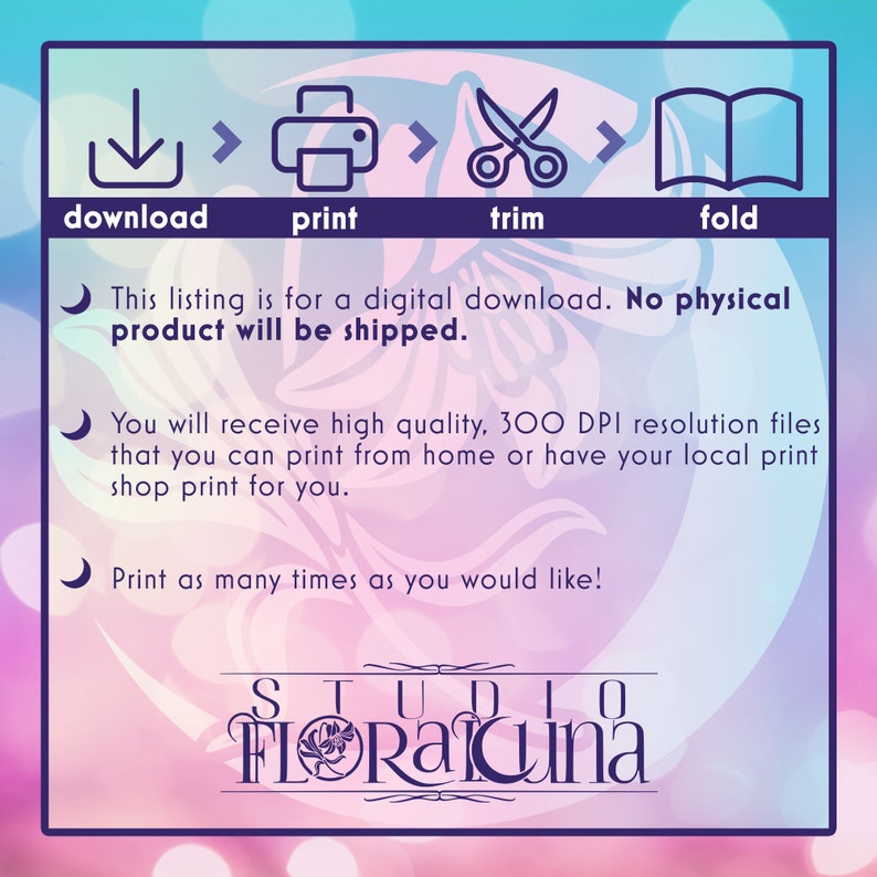 This is a digital product, no physical product will be shipped