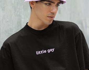 LGBTQ Little Gay Short-Sleeve T-Shirt |  LGBT Pride Tee |  Queer Funny LGBT Gift | Oversized Unisex Fashion | Alternative clothing brand