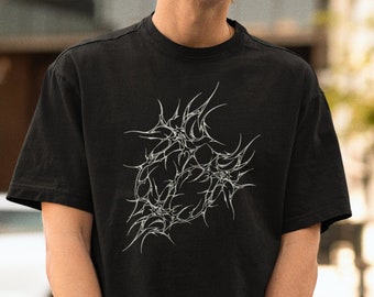 Cyber sigilism Techno Tshirt | Y2k agrogoth rave streetwear shirt UNISEX | Neotribal Artsy design Tee | Alternative clothing brand T-Shirt