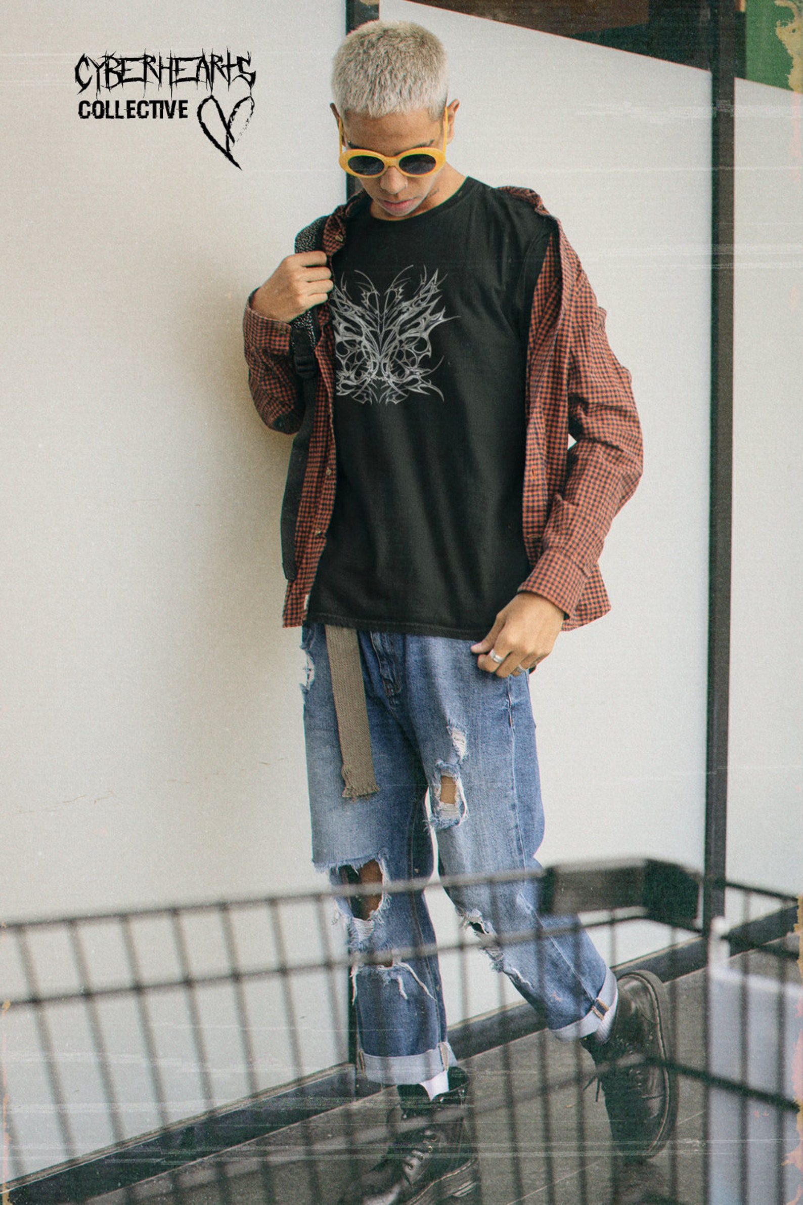 Cyber Sigilism Y2k Agrogoth Streetwear Tshirt UNISEX | Alternative ...