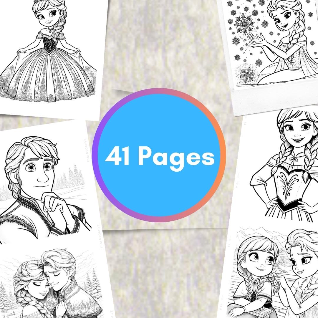 60+ Anna kleurplaten - gratis printbare PDF \u0026 online kleurplaten, image size:1080x1080